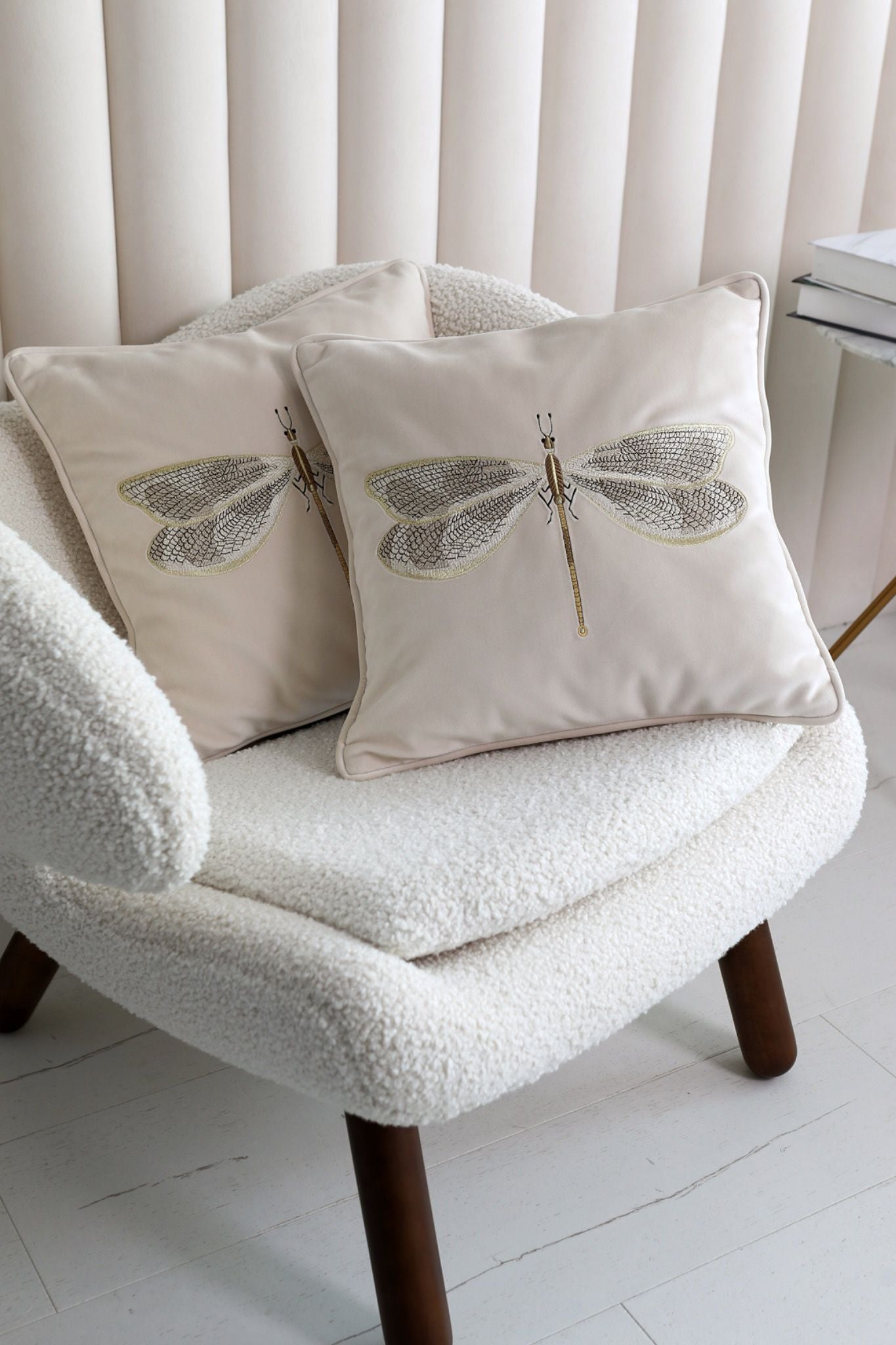 Decorative cushion Dragonfly