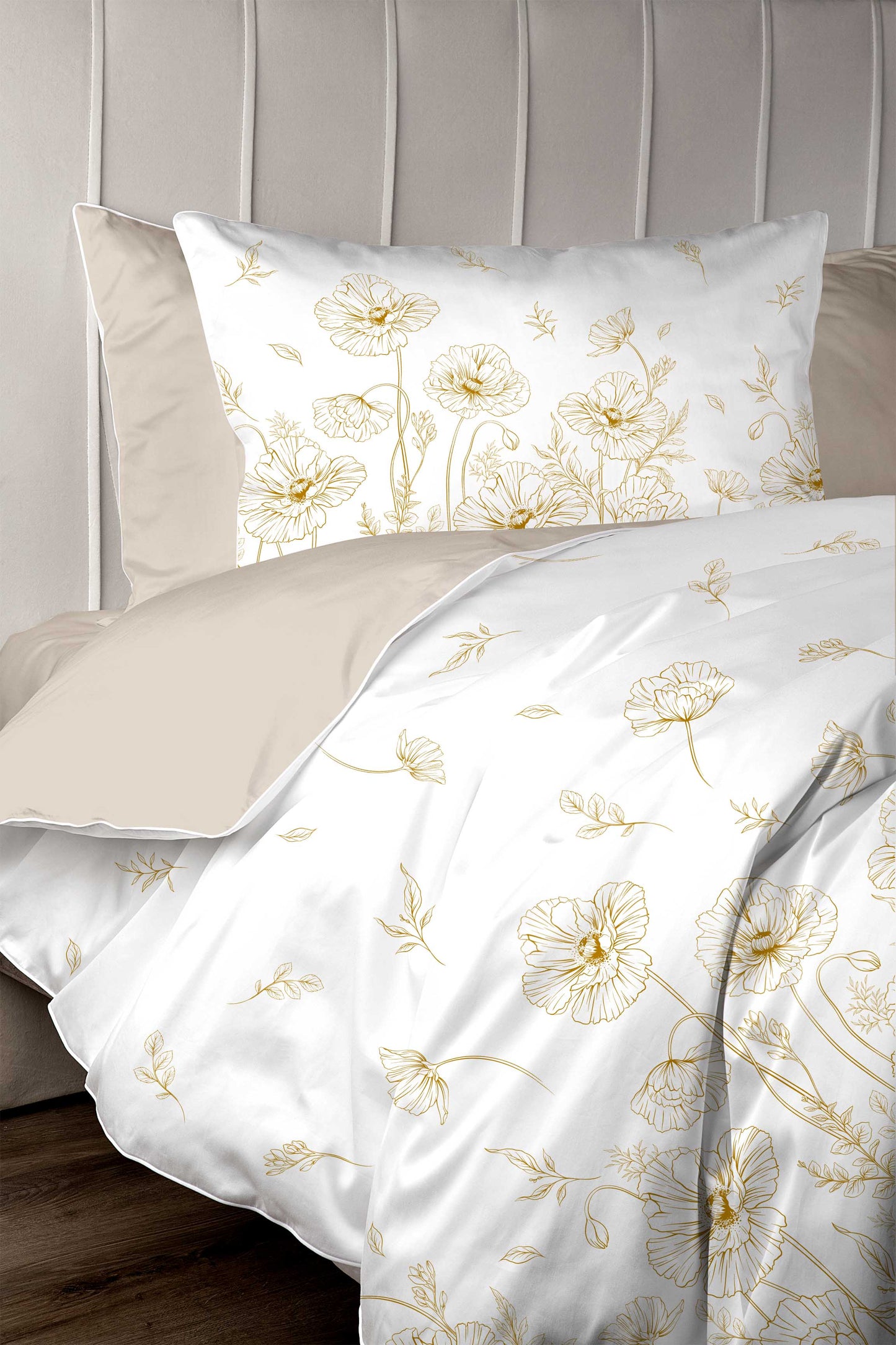 Desert petals in cotton Bed set