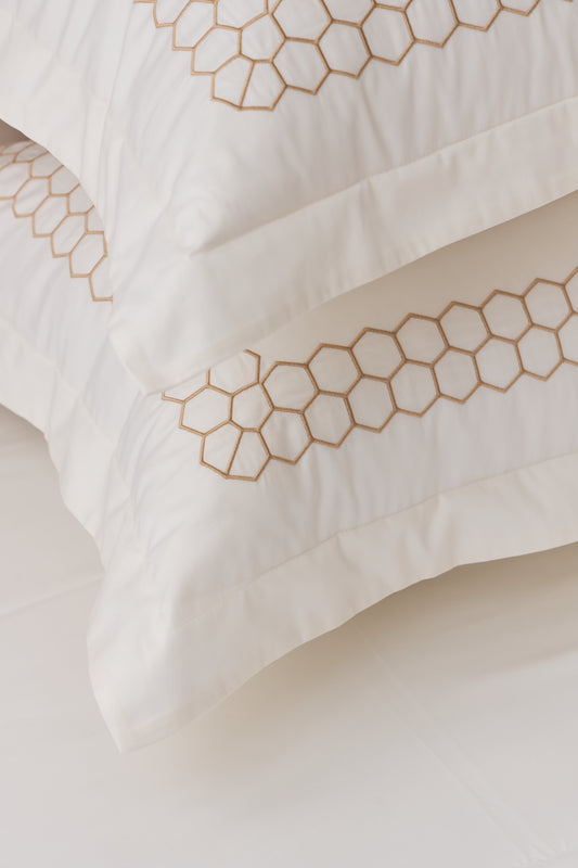 Honey silence Set of two pillowcases