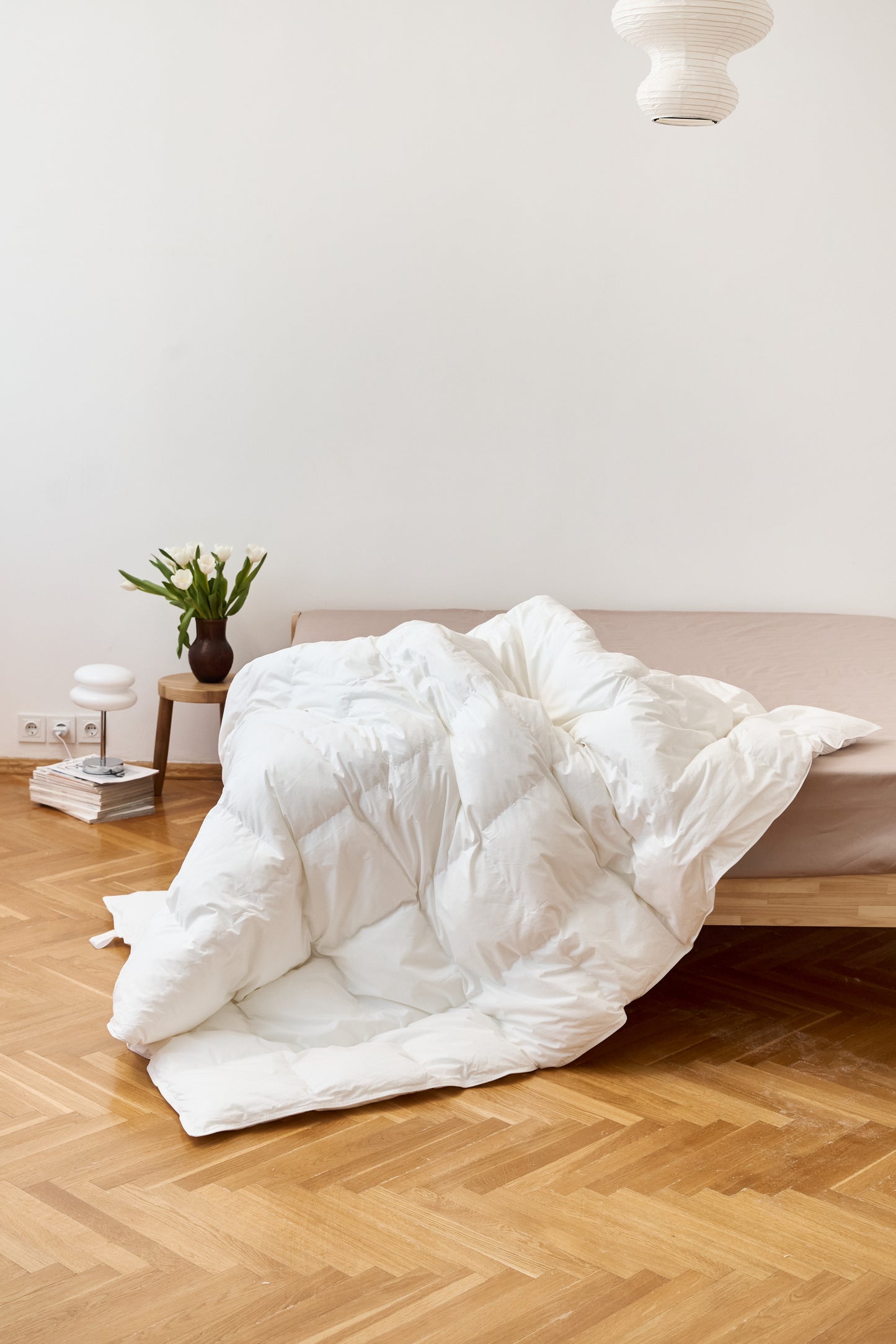 Baffle-box duvet