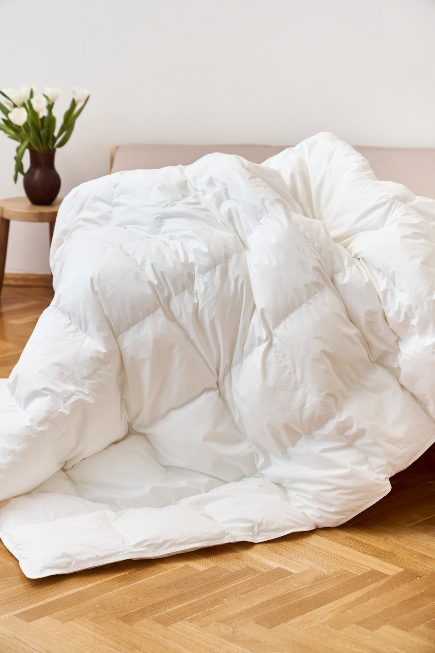 Baffle-box duvet