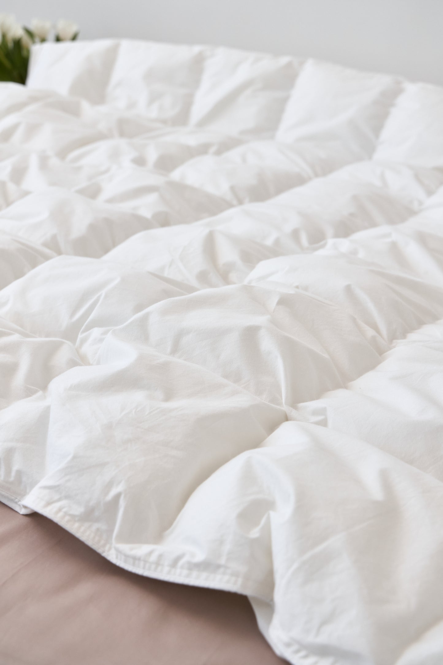 Baffle-box duvet