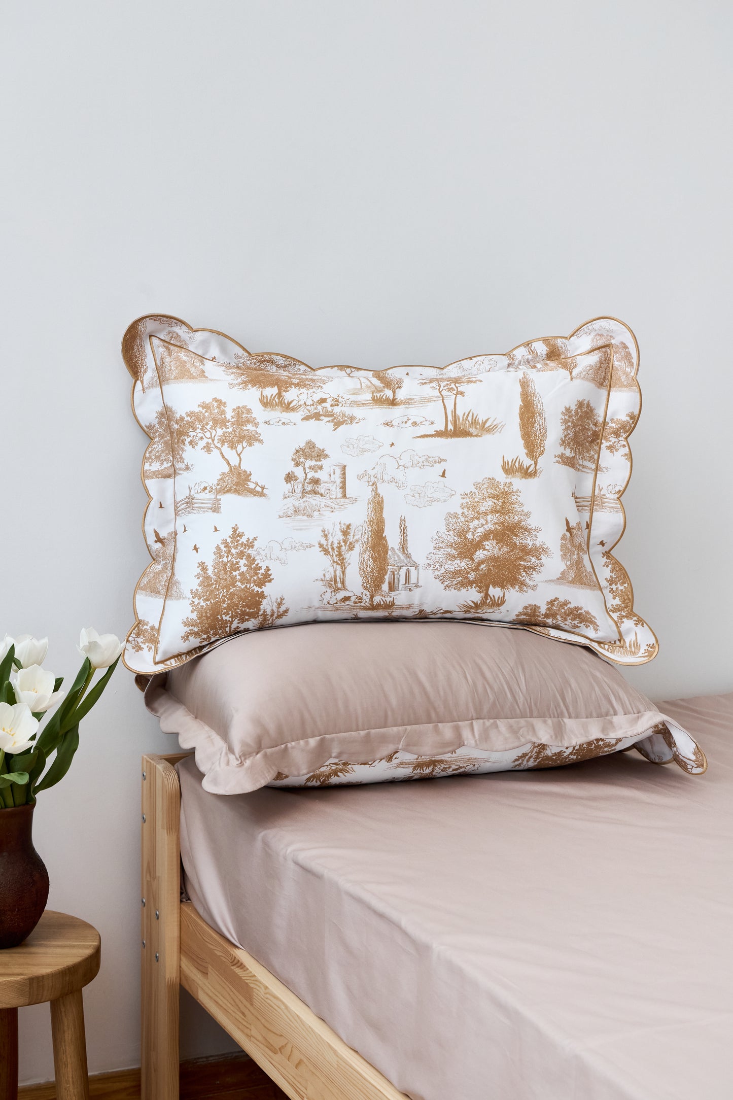 Sketches of Silence Set of two pillowcases