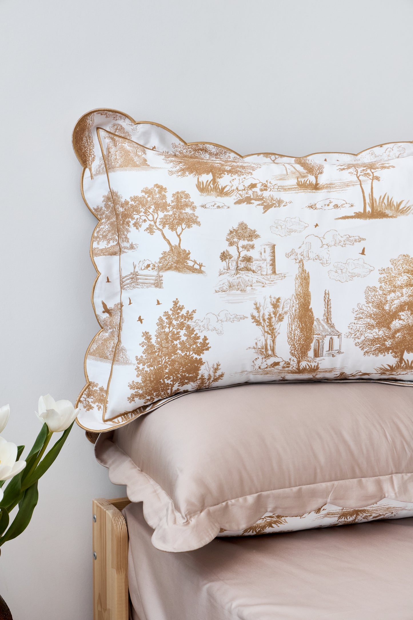 Sketches of Silence Set of two pillowcases