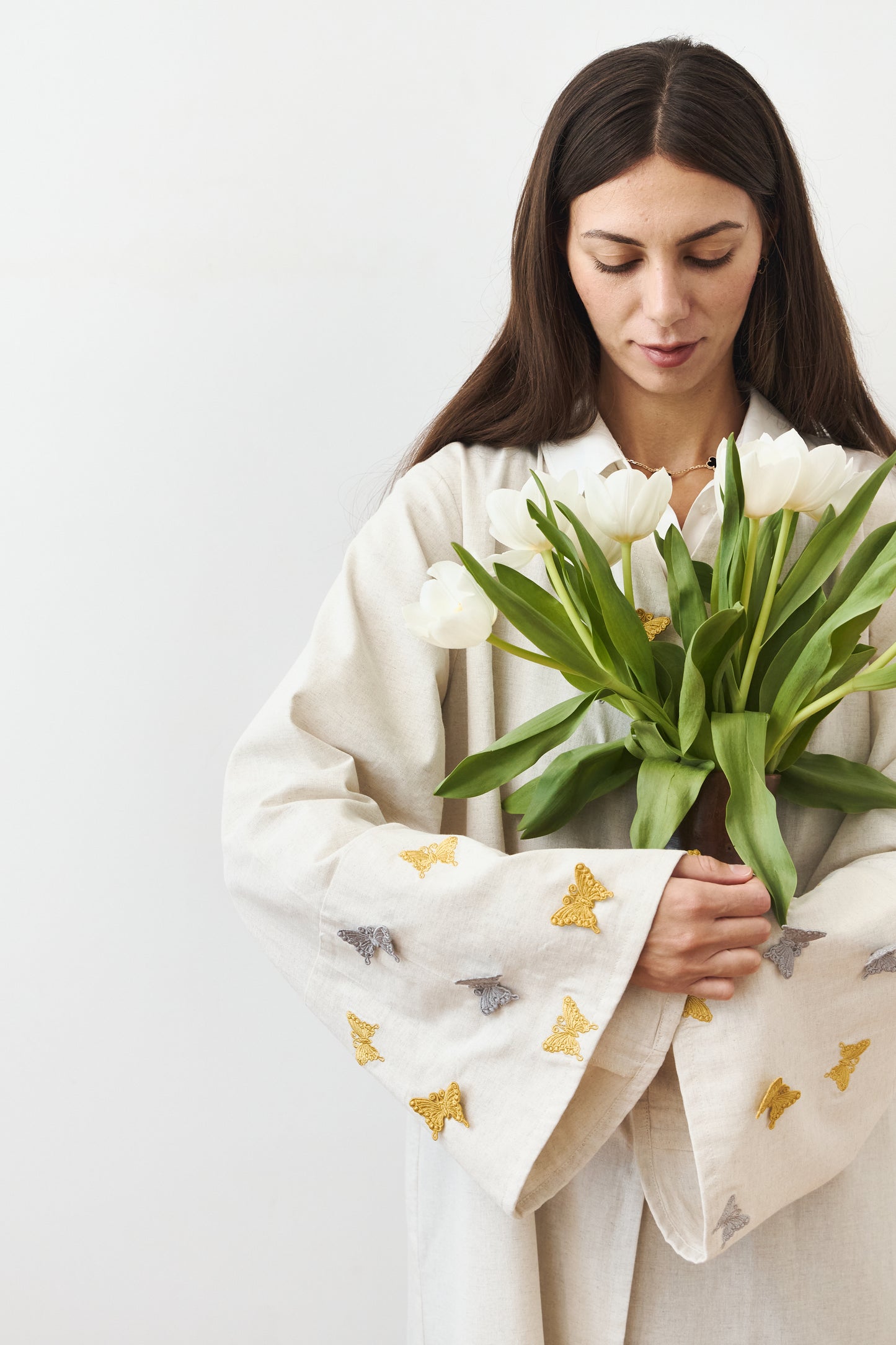 Noor wings Open abaya