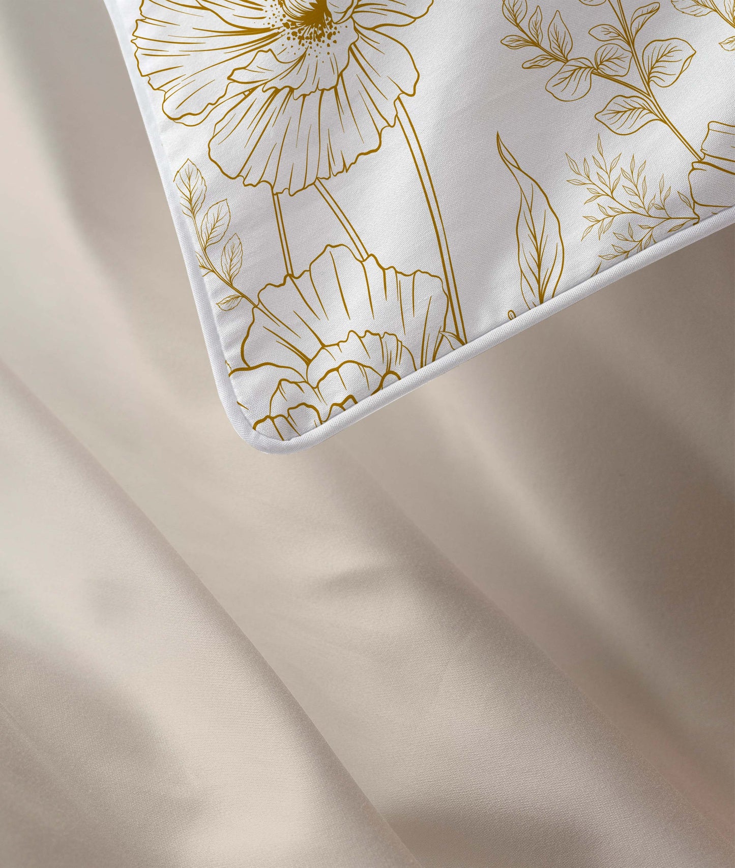 Desert petals in cotton Bed set