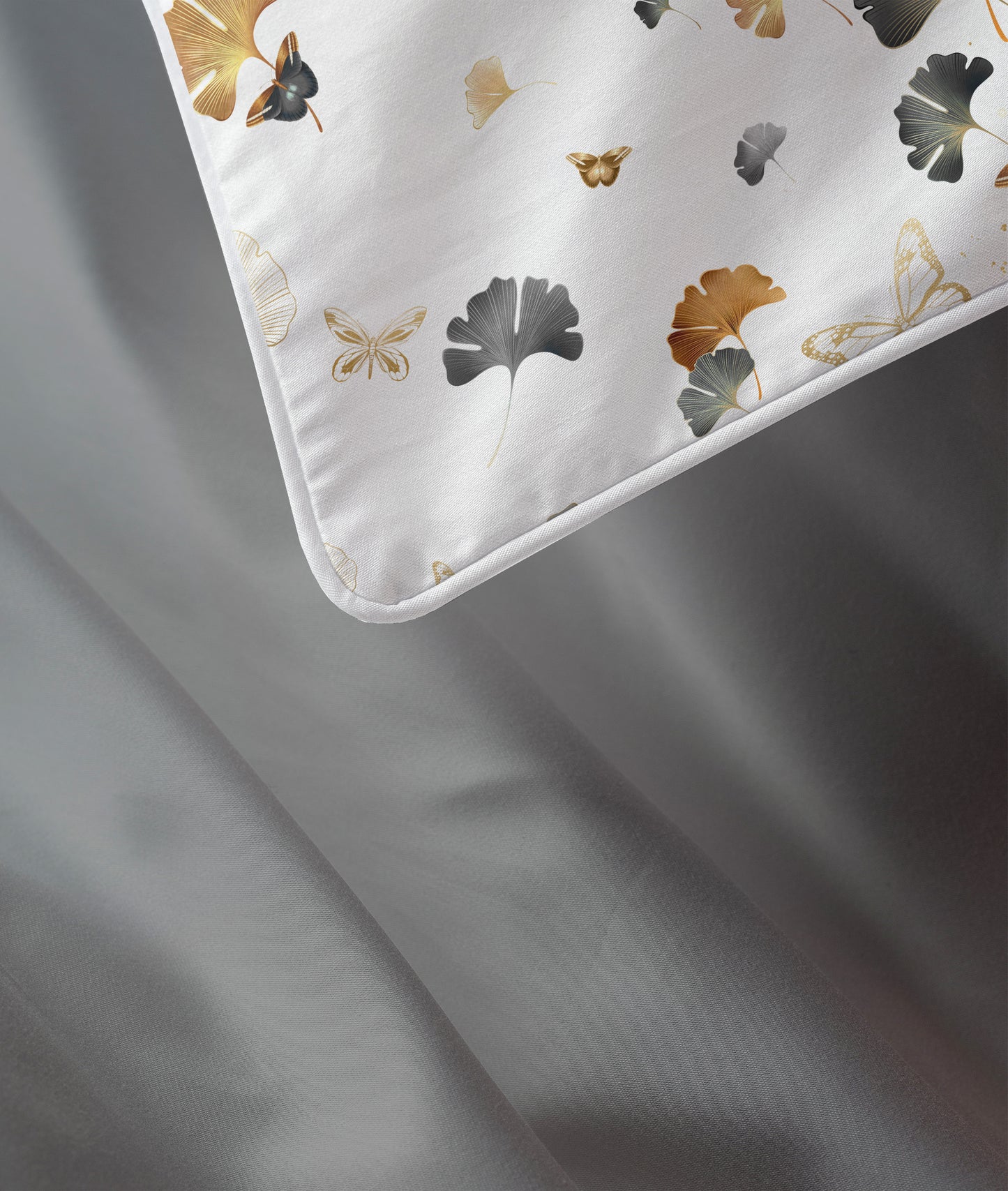 Silver ginkgo Bed set