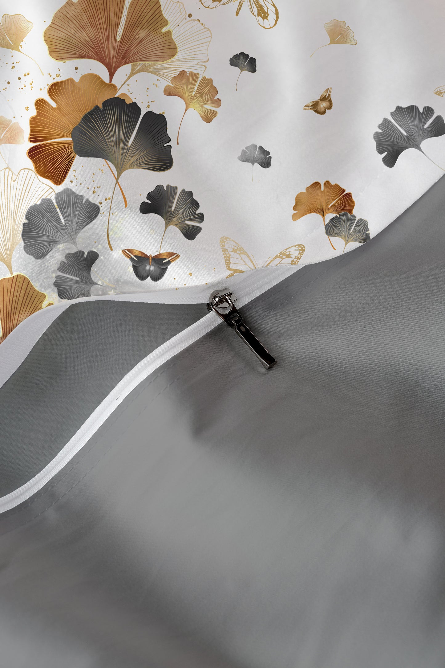 Silver ginkgo Bed set