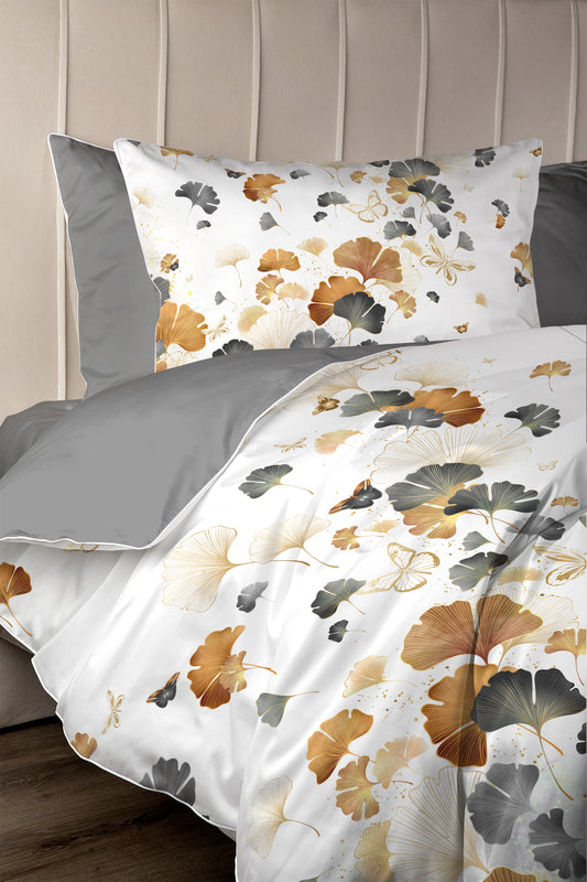 Silver ginkgo Bed set