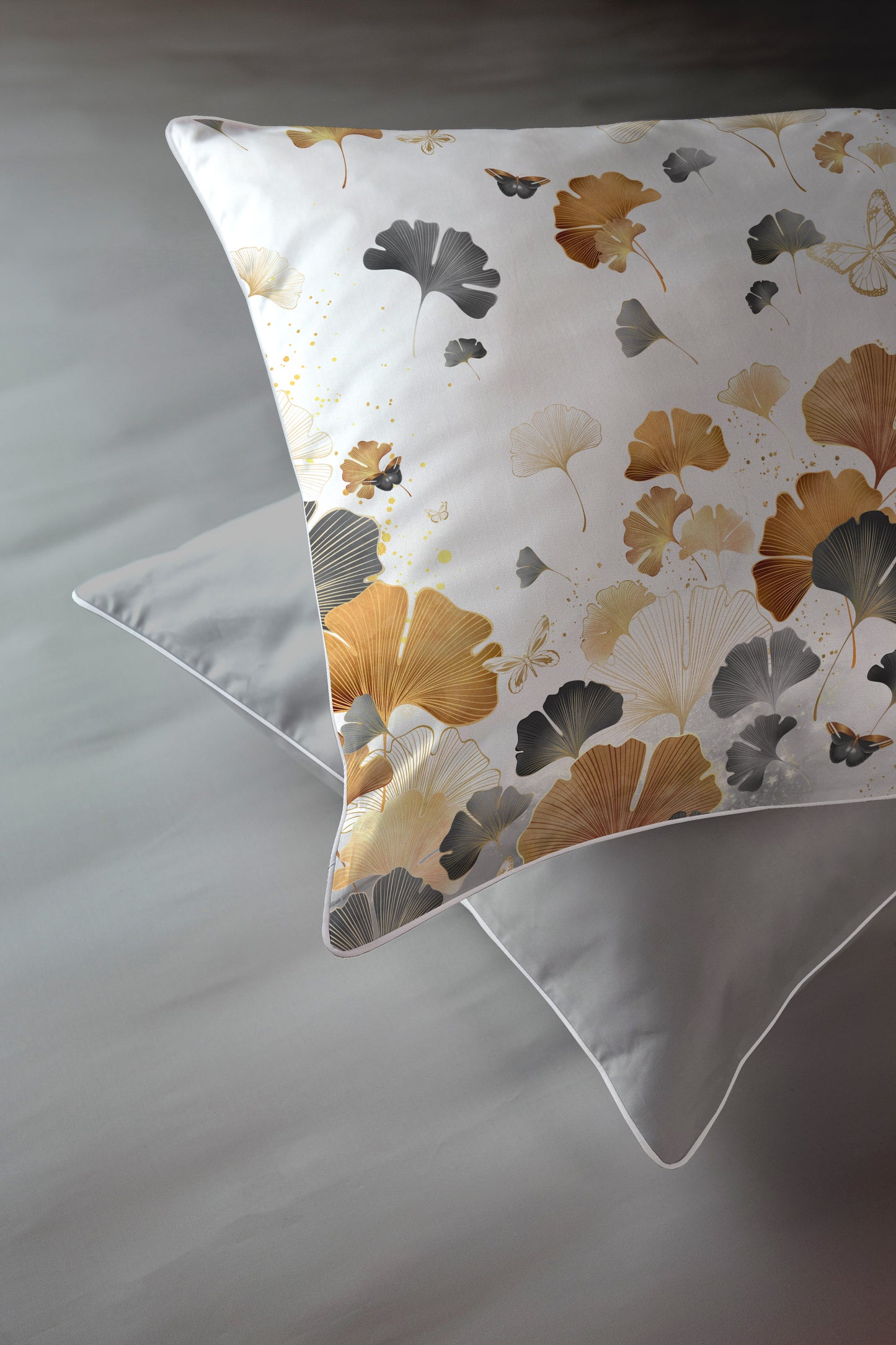 Silver ginkgo Bed set