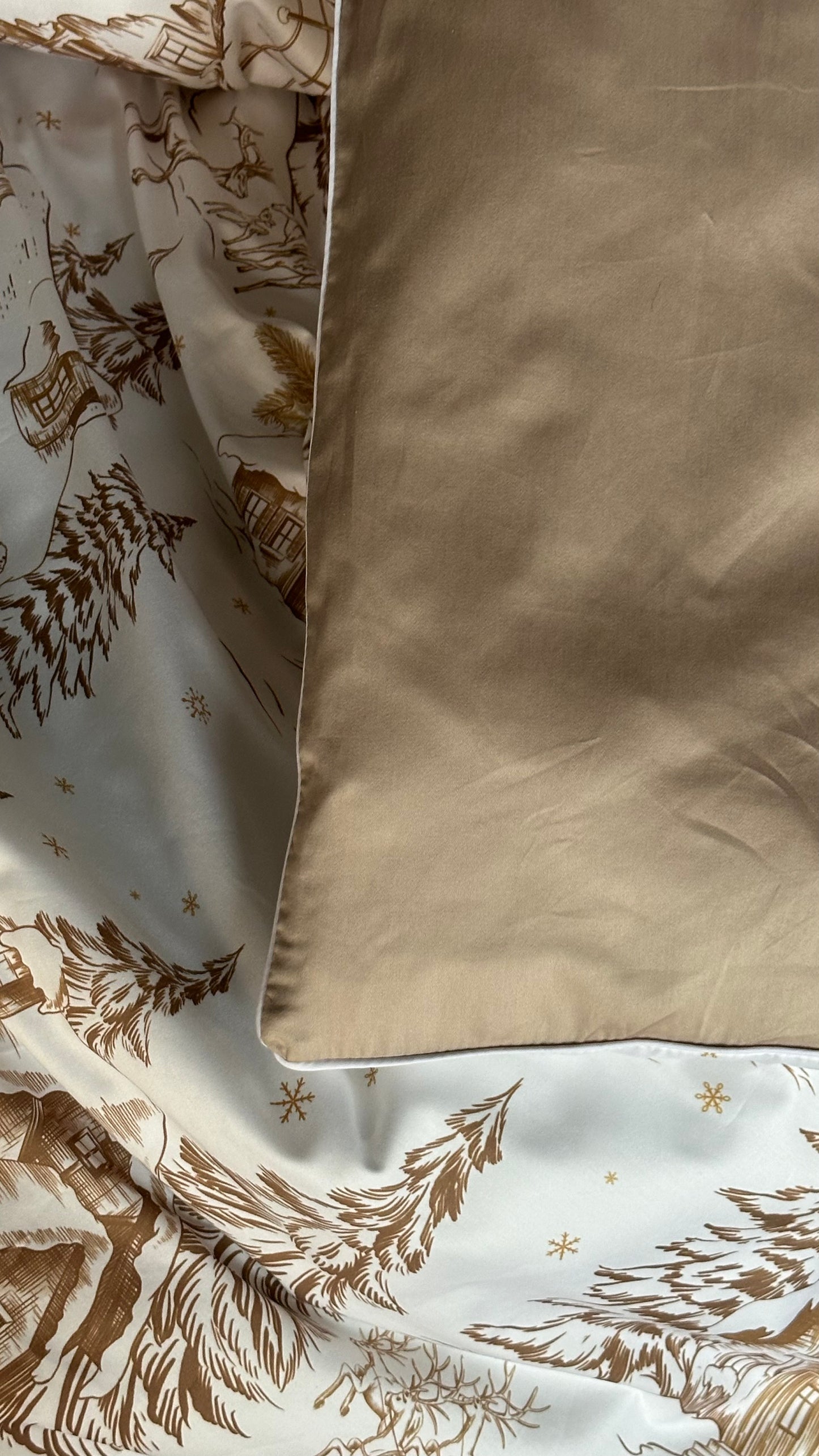 Winter Wonderland gold Bed set