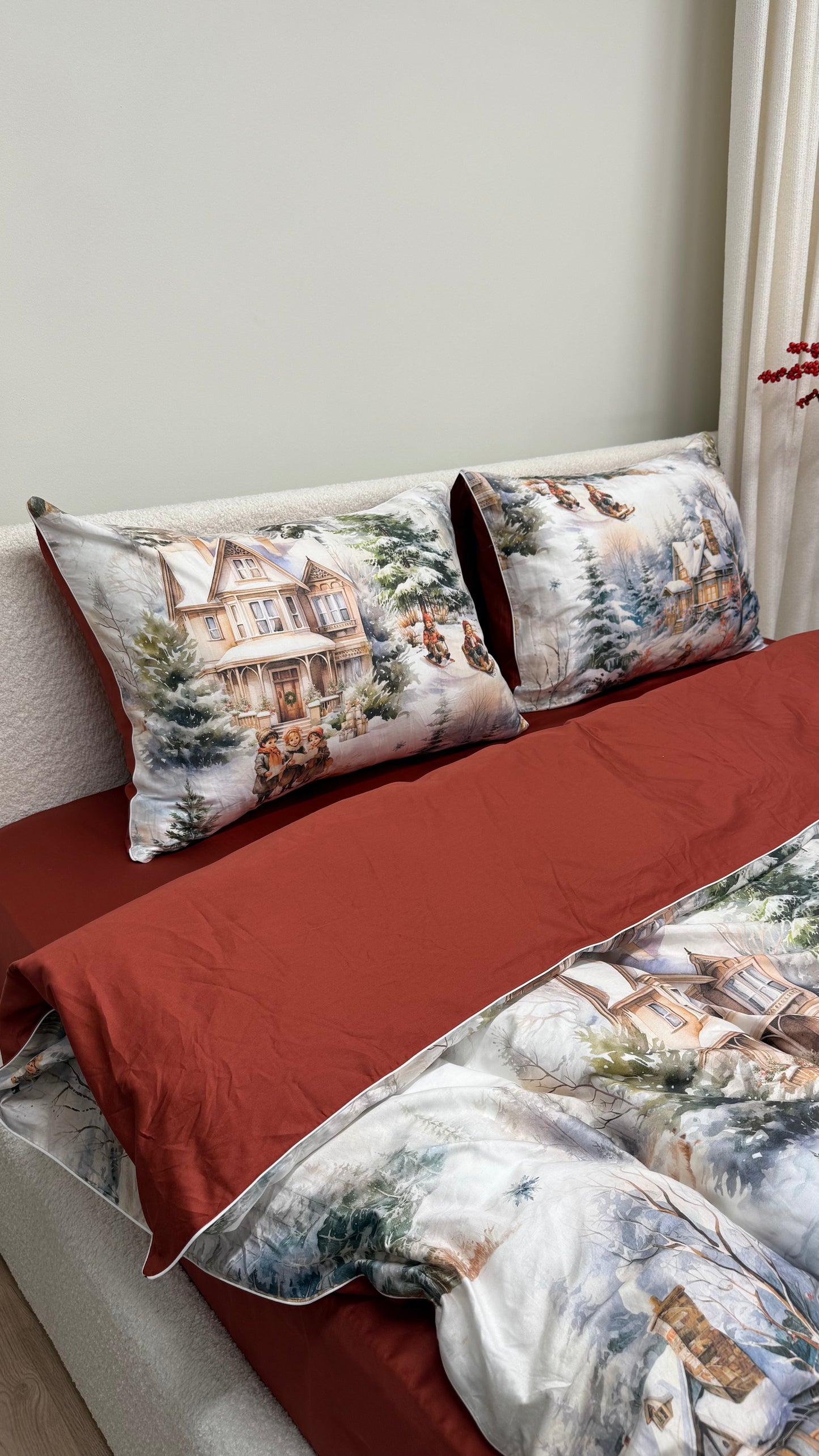 Snowy hollow Bed set