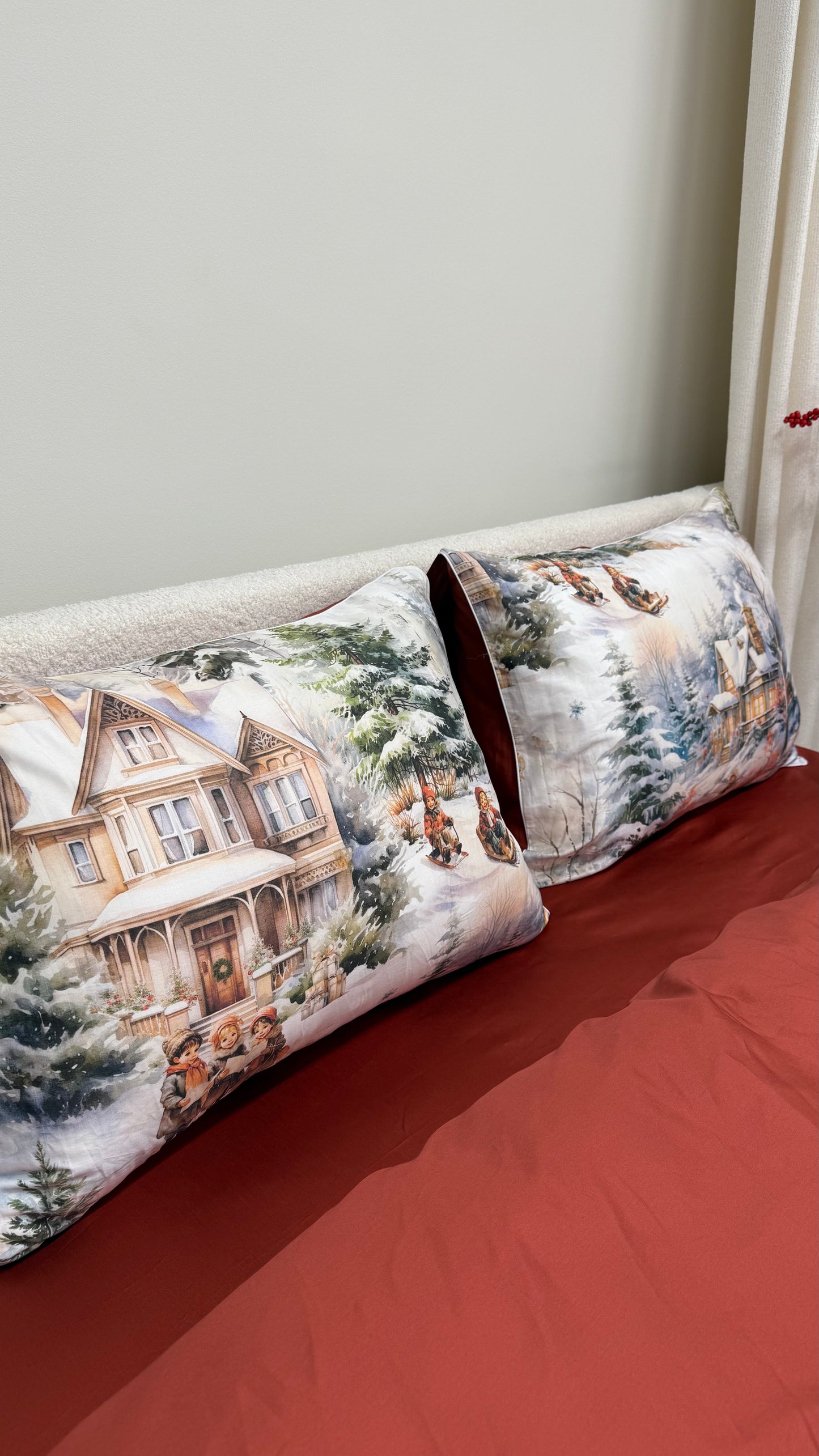 Snowy hollow Bed set
