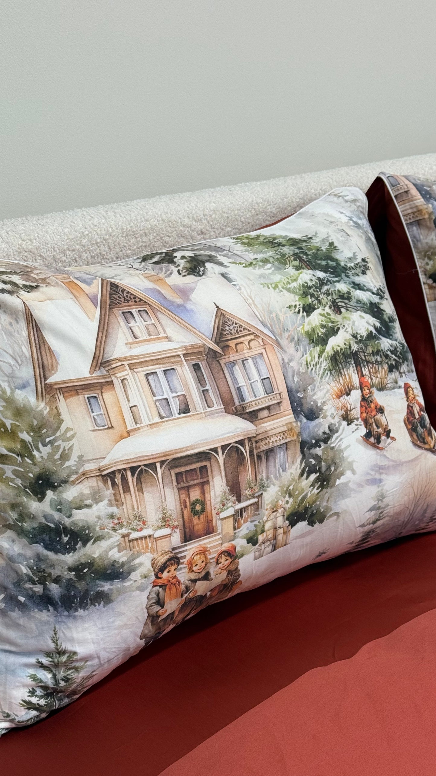 Snowy hollow Bed set