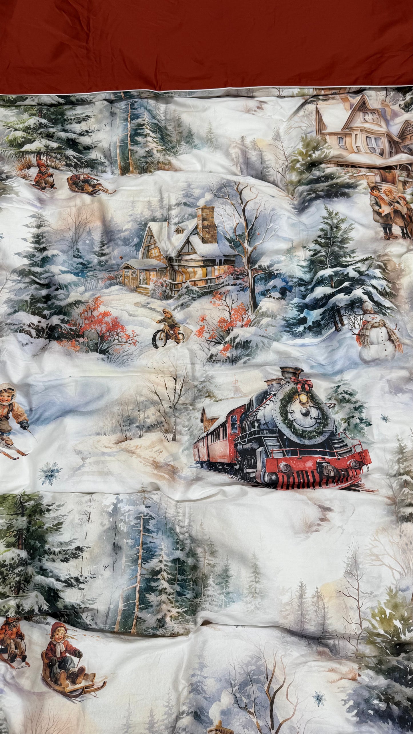Snowy hollow Bed set