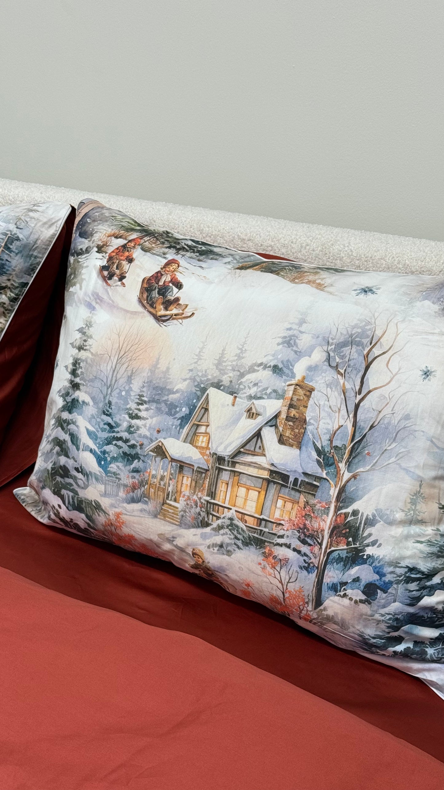 Snowy hollow Bed set