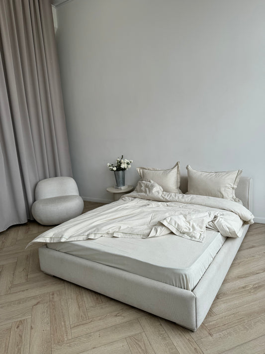 Olive border Bed set