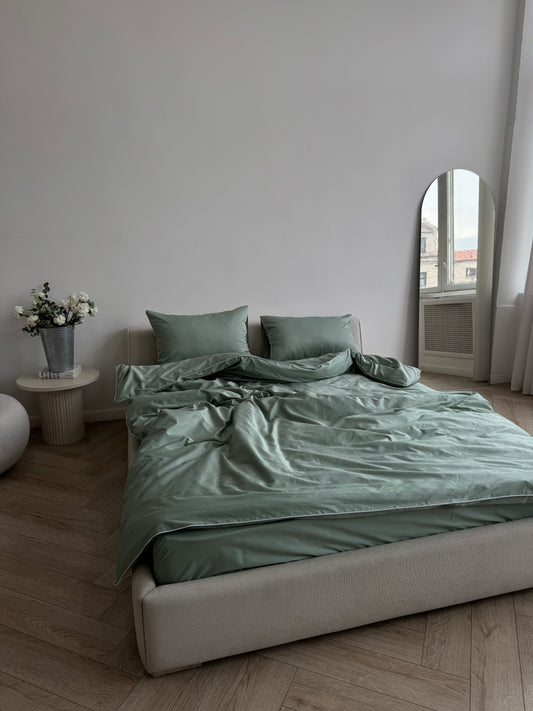 Sage whisper Bed set
