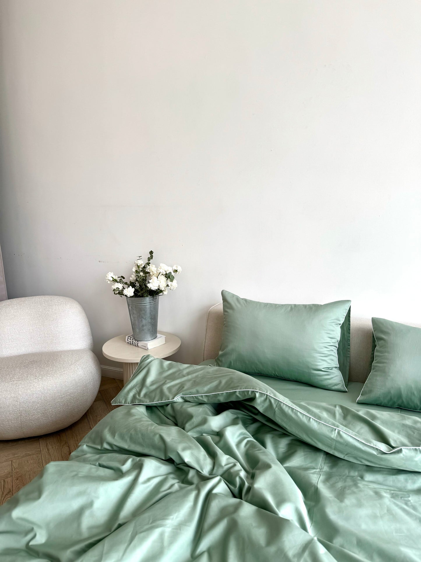Sage whisper Bed set