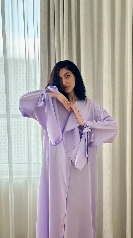 Moonlight bloom Open abaya