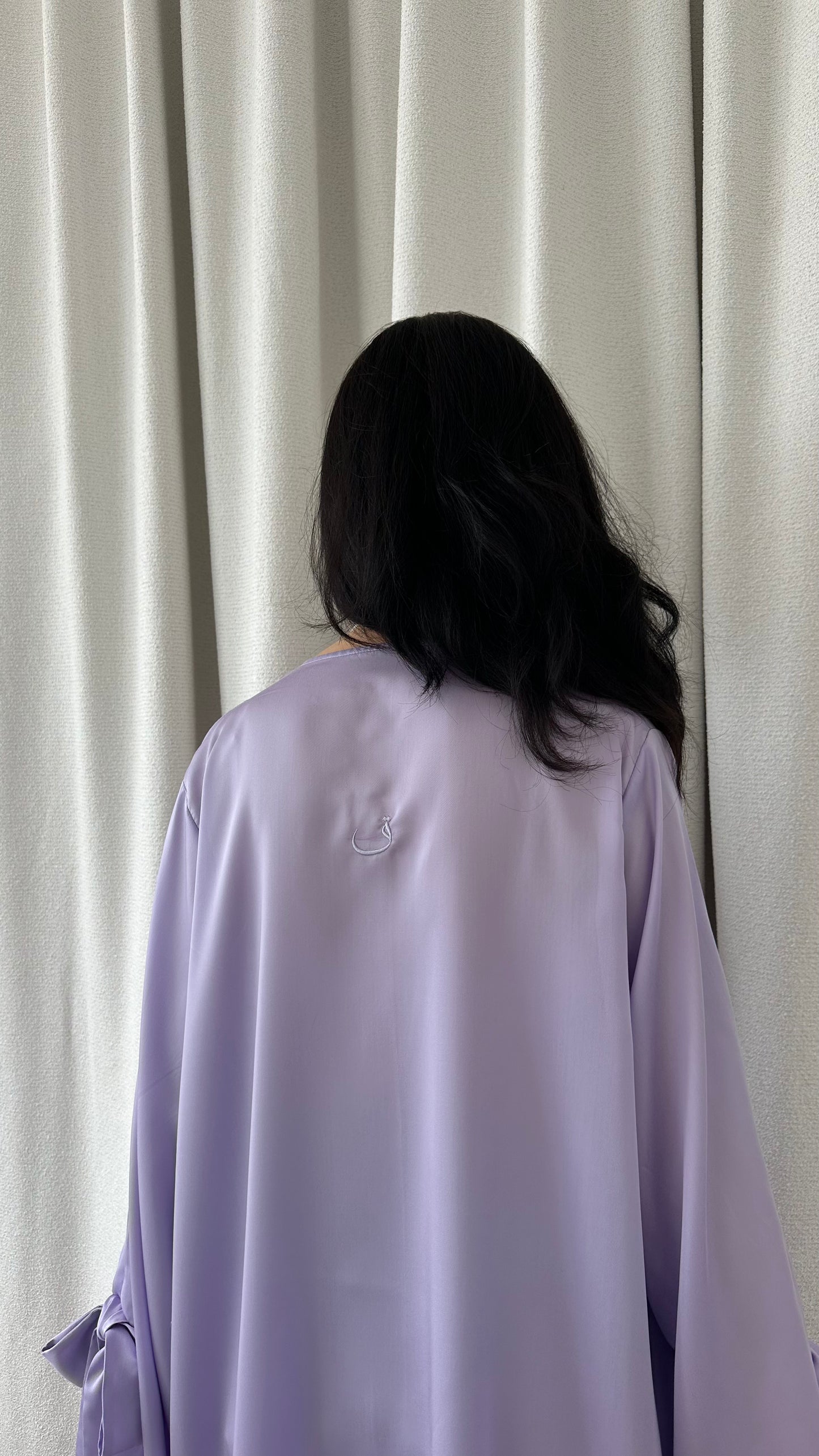 Moonlight bloom Open abaya