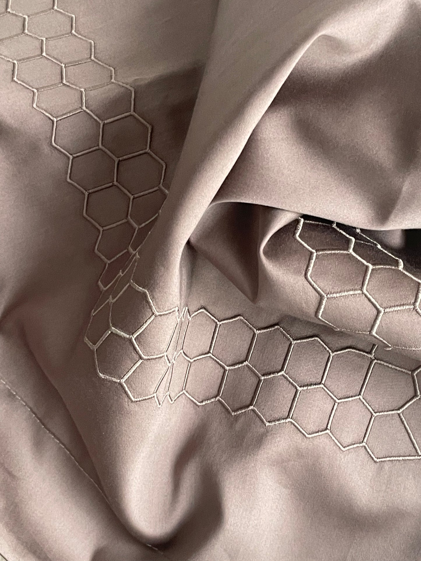 Mocha Silence Set of two pillowcases