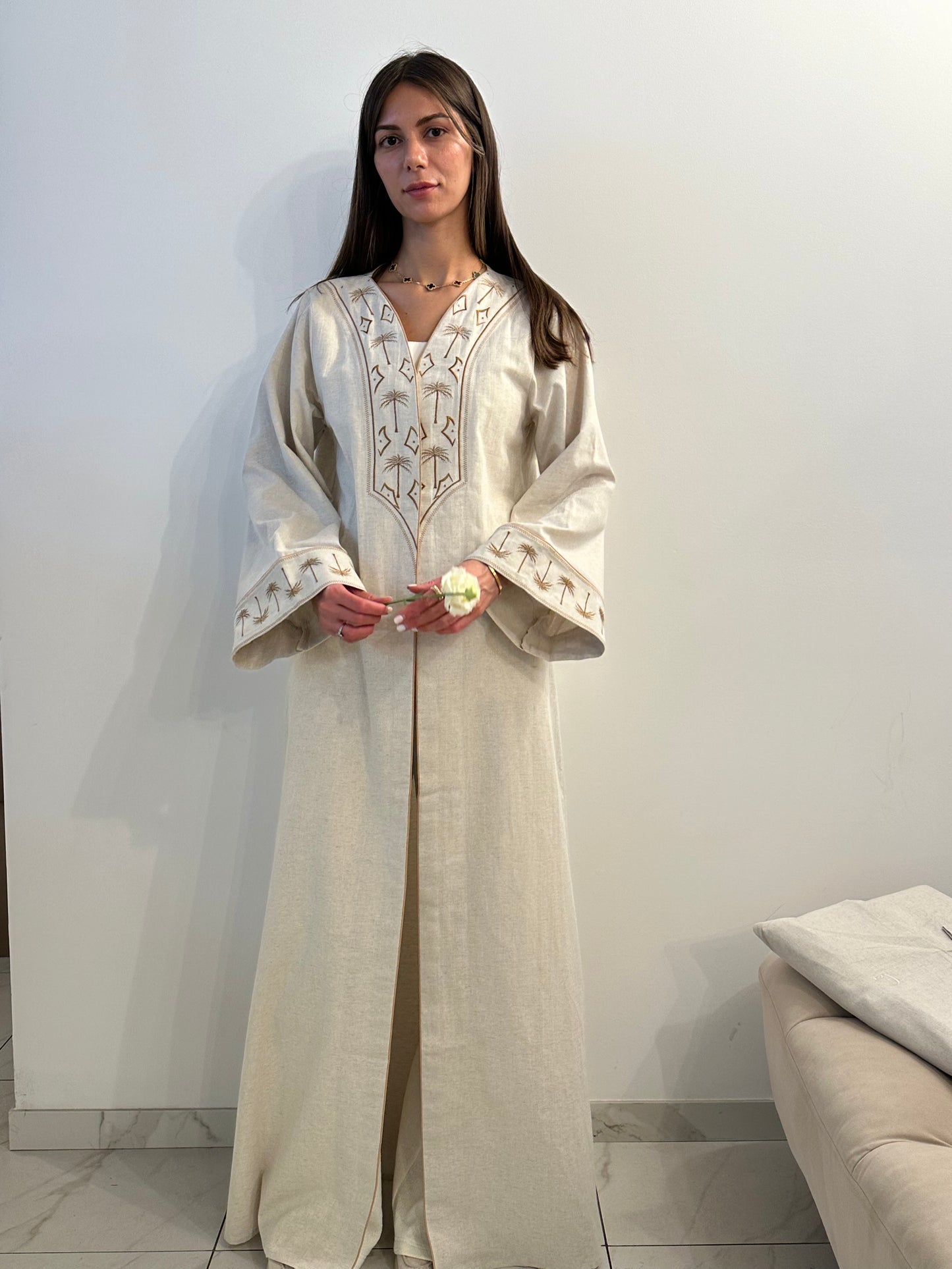 Palm grace open Abaya