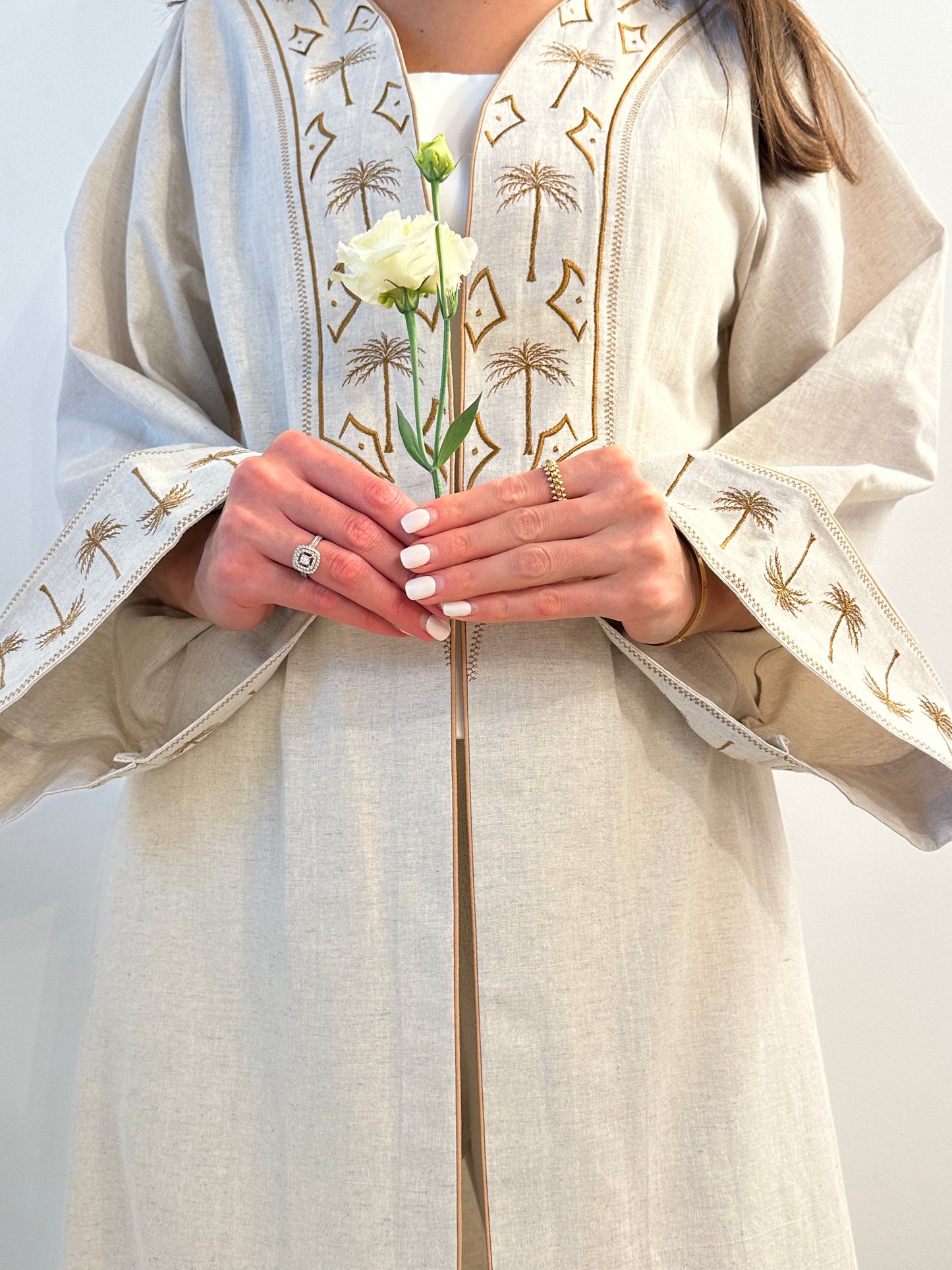 Palm grace open Abaya