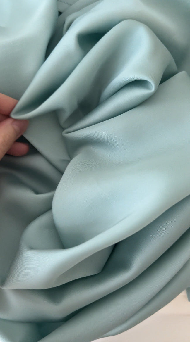 Whispered script Mint sheila