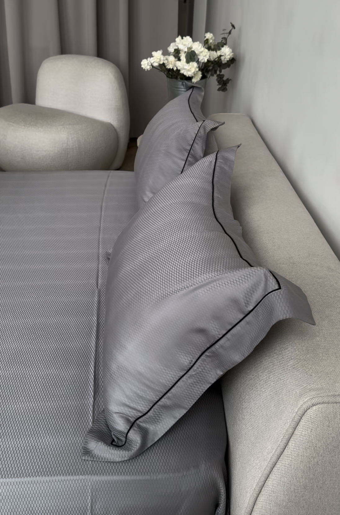 Shadow grid Bed set
