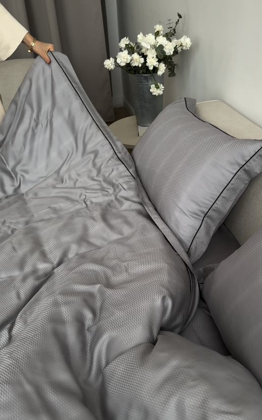 Shadow grid Bed set